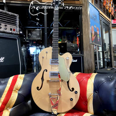 Gretsch G6118T-LTV 125th Anniversary Electric Guitar - Jaguar Tan Finish w/Case image 12