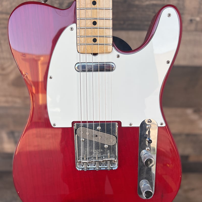 Fender telecaster cherry red outlet