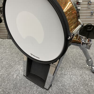 Roland KD-140 V-Kick 14" Bass Drum Trigger Pad Gold Sparkle image 5