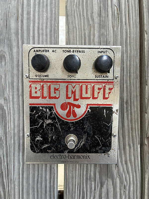 electro-harmonix ❤️ 1978〜9 Big Muff π V5 Electro-Harmonix Big Muff Pi V5 (Op Amp Tone Bypass) 1978