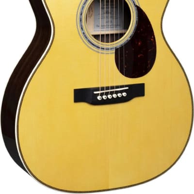 Martin OMJM John Mayer Acoustic-Electric Guitar, Natural w/ Hard Case image 1