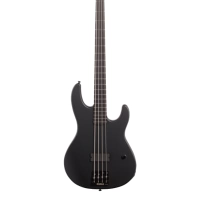 ESP LTD AP4 Black Metal Bass Black Satin image 2