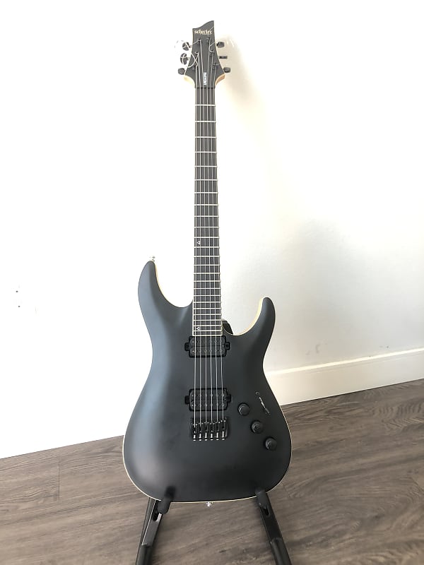 Schecter C-1 Apocalypse Carbon Black Limited Edition 2019