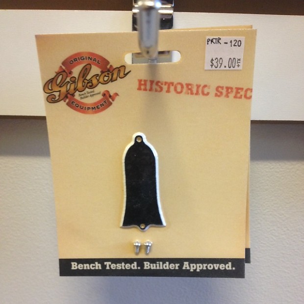 Gibson historic sales truss rod cover