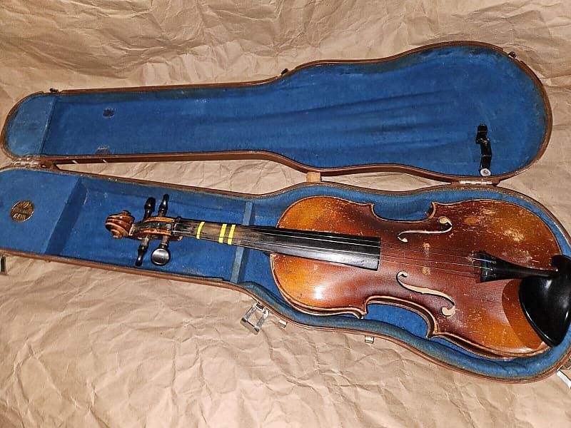 Vintage Stainer  / Konrad sized 3/4 violin, Need Re-Gluing image 1