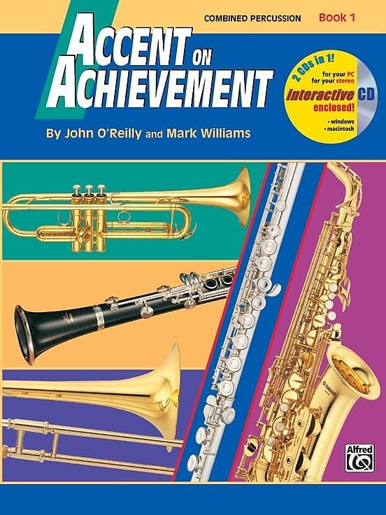 Alfred Accent On Achievement Combined Percussion Book 1 image 1