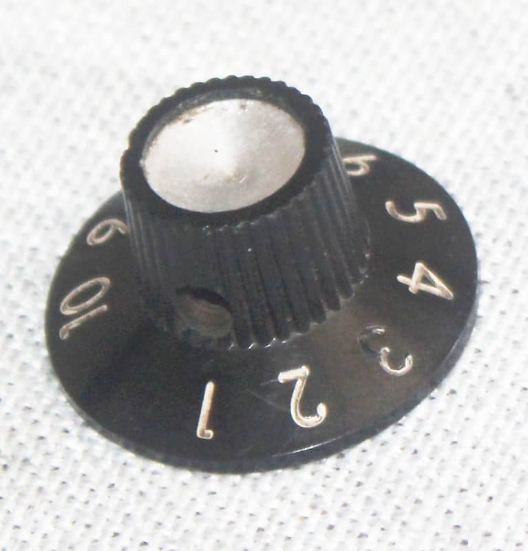 Vintage 1970's Fender Witch Hat Knob Set Screw Missing Reverb