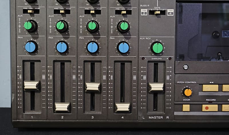 Teac Tascam Portastudio 244 80s 4 Track Multitrack Cassette