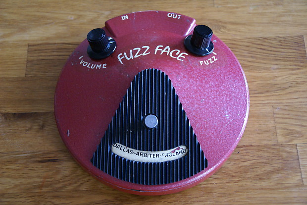 Dallas Arbiter Fuzz Face BC-108 early 1970's Red