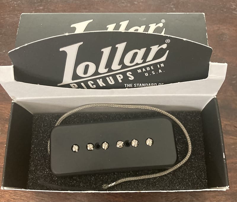 Lollar P-90 Neck 2022 - Matte Black | Reverb