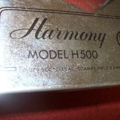 Harmony H500 Guitar Amp Working Chassis image 2