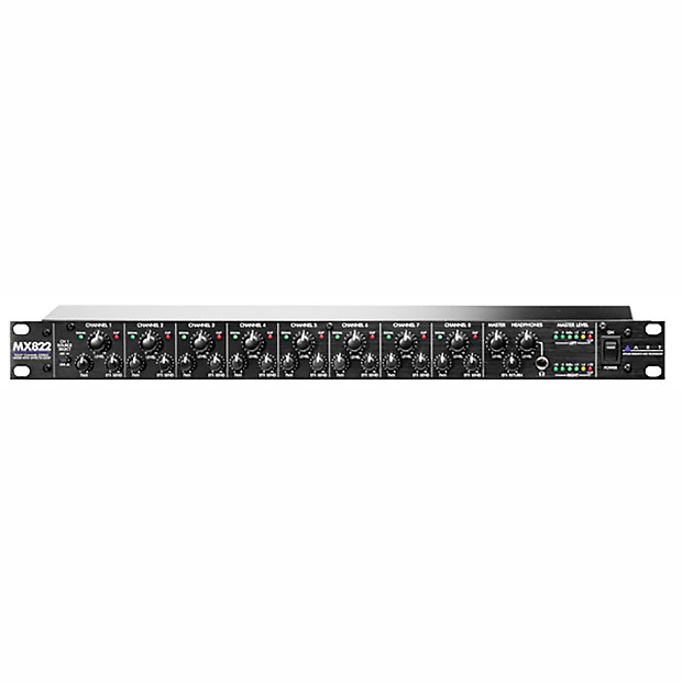 ART MX822 8-Channel Line Mixer with Effects Loop image 1