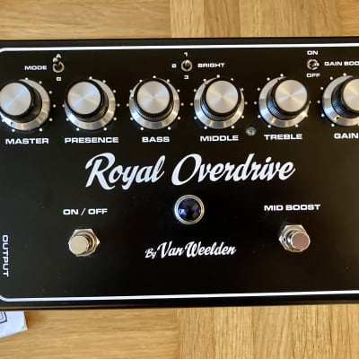 Reverb.com listing, price, conditions, and images for van-weelden-royal-overdrive