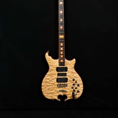 Alembic Series II 4-string "Heart of Gold" in quilted maple with case from Jan.14.2004 image 2