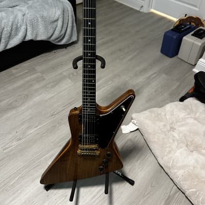 ESP Explorer 1997 Black MX 250 II with Custom Inlay | Reverb