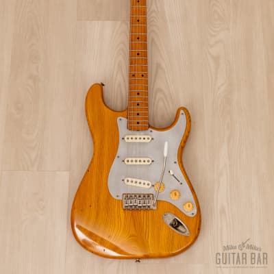 1977 Greco Super Sound SE1000 S-Style Vintage Guitar w/ Lacquer Finish, Maxon Pickups, Case & Tags image 2