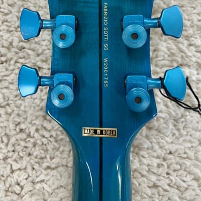 D'Angelico Fabrizio Sotti Limited Semi Hollow Body Electric Guitar w/Case image 5
