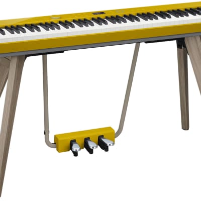 Casio PX-S7000 88-Key Slim Digital Piano, Harmonious Mustard w/ Stand