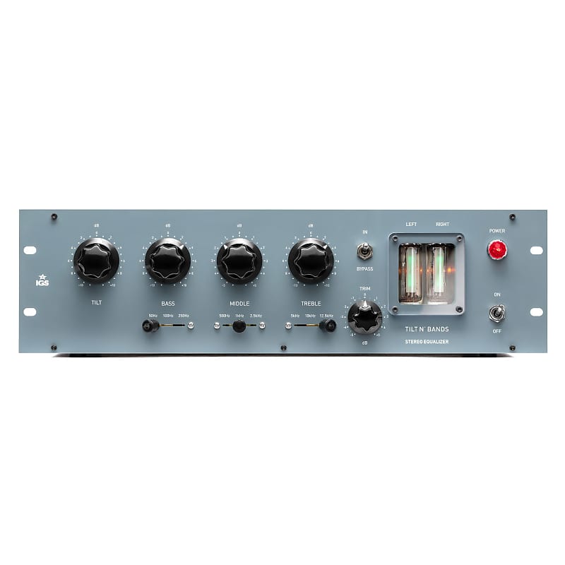 IGS Audio Tilt n Bands Stereo Parametric Equalizer Reverb
