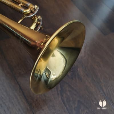 1956 Martin Imperial trumpet, mutes, Mt Vernon mouthpiece | Gamonbrass image 17