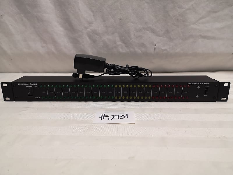 AMERICAN AUDIO DB DISPLAY MK II　完動美品 Amazon.com: American Audio MKII DB Sound Volume LED Display