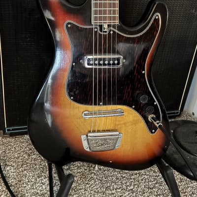 1960s Heit Deluxe Single Pickup - Sunburst image 2