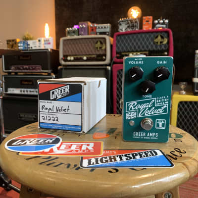 Greer Royal Velvet Class A British Drive & Pre | Reverb