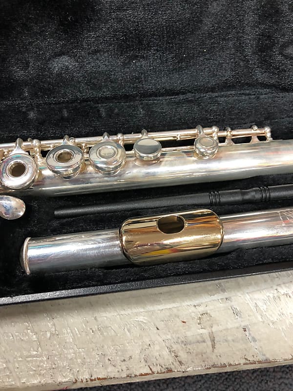Gemeinhardt 30SHB GoldPlated Lip Plate Flute Reverb