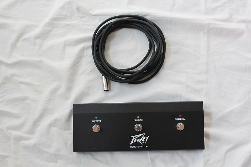 Peavey 6505+ Remote Switch Footswitch Pedal With Cable Reverb