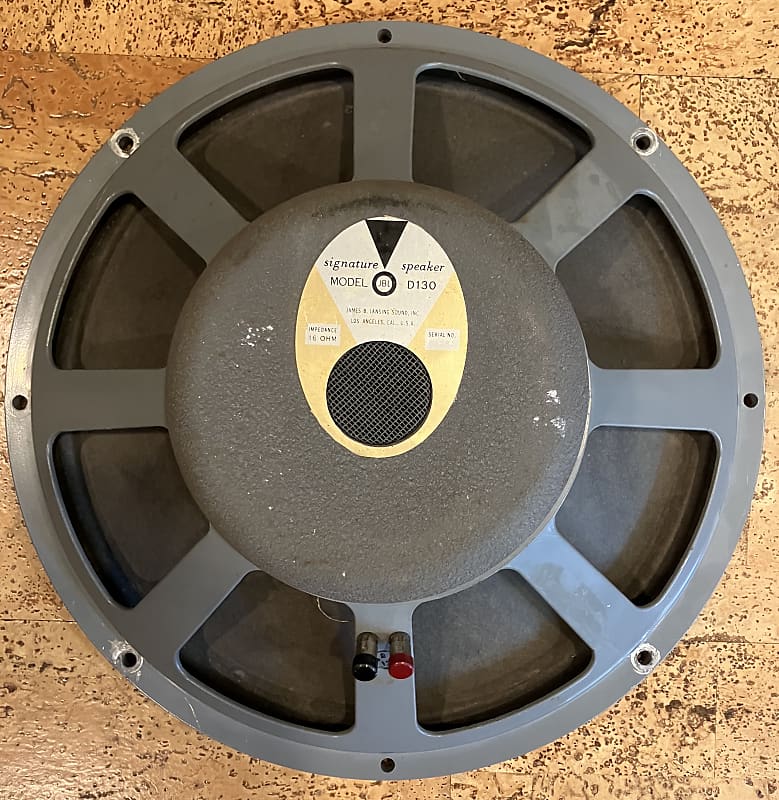 Vintage JBL D130 8 Ohm Reverb