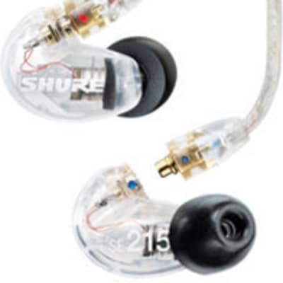 Shure SE215 Sound Isolating Earphones - Clear image 1