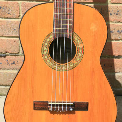 VINTAGE ACOUSTIC CLASSICAL GUITAR ‘AUDITION’ FULLY REFURBISHED AND SET-UP for sale