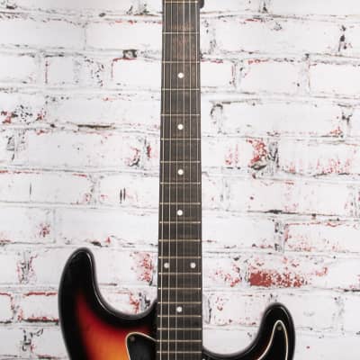 Teisco Single Pickup Vintage Electric Guitar, Sunburst x1637 (USED) image 3