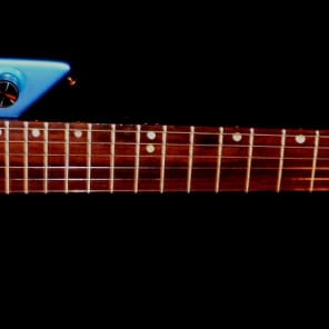 SILVER STREET TAXI  1982 Metallic Blue.  Model TG-II. Very Early Guitar. EXTREMELY RARE. image 5