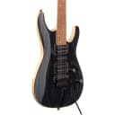 Ibanez S570AH S Series Electric Guitar, Silver Wave Black, Blemished