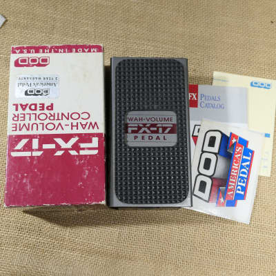 Reverb.com listing, price, conditions, and images for dod-fx17-wah-volume