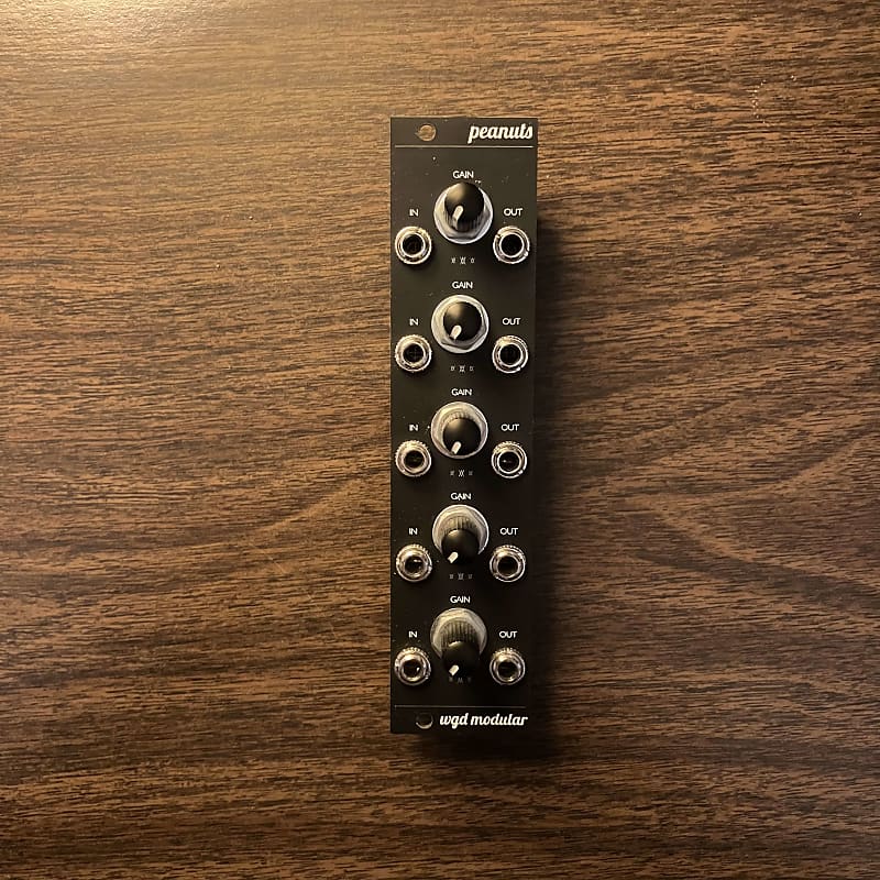 WGD Peanuts 5 Channel Eurorack Preamp Reverb