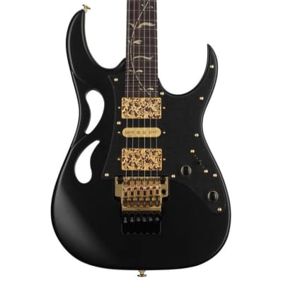 Ibanez Steve Vai Signature PIA3761 Electric Guitar - Onyx Black image 2