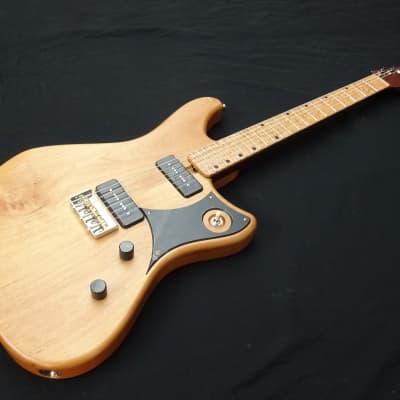 Rukavina Birdseye, Lacewood, Alder J Model 25" Offset Guitar image 11