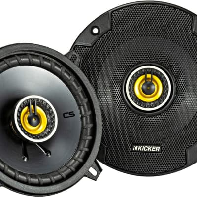 Kicker 46CSC54 Car Audio 5 1/4" Coaxial Full Range Stereo Speakers Pair CSC5 image 2