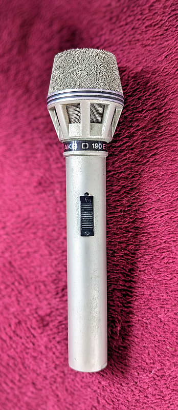 Vintage AKG D190es - Dynamic Cardioid Microphone - Good | Reverb UK