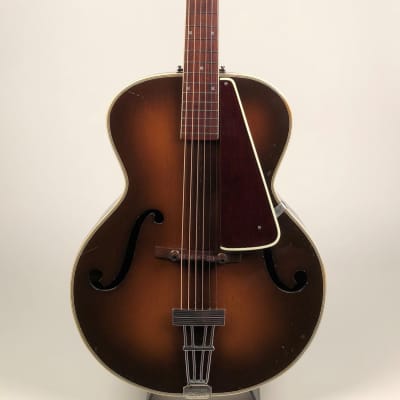 Stunning 1930's Wm. L. Lange Paramount Model "N" Archtop Guitar with Original Case image 7