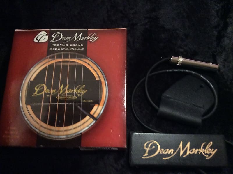 Dean Markley Promag Grand XM #1 Humbucking Acoustic Guitar Pickup w/24" Cable & Clip Xm#316 image 1