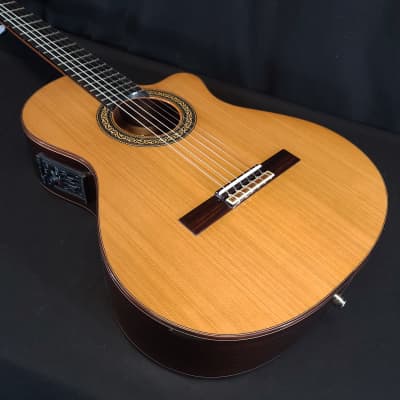 Jose Ramirez Estudio Studio Cutaway 1 Nylon String Classical Guitar w/ Logo'd Hard Case image 8