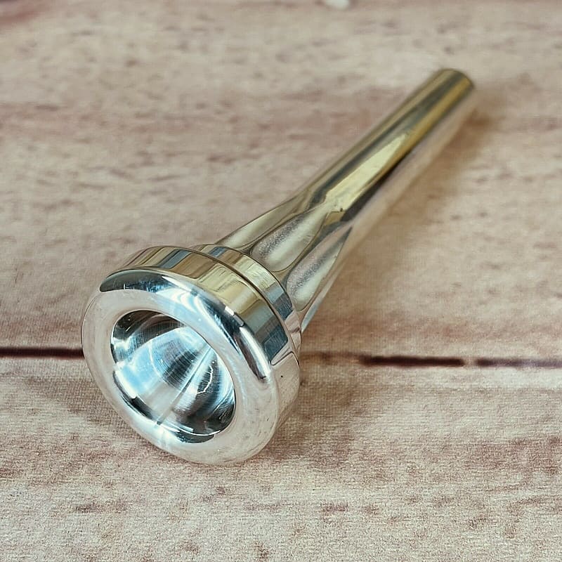 Lotus 1M Trumpet Mouthpiece, Nickel Silver Plated