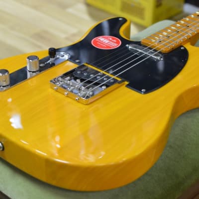 Fender Squier Classic Vibe '50s Telecaster Butterscotch Blonde Left-Handed Electric Guitar image 3
