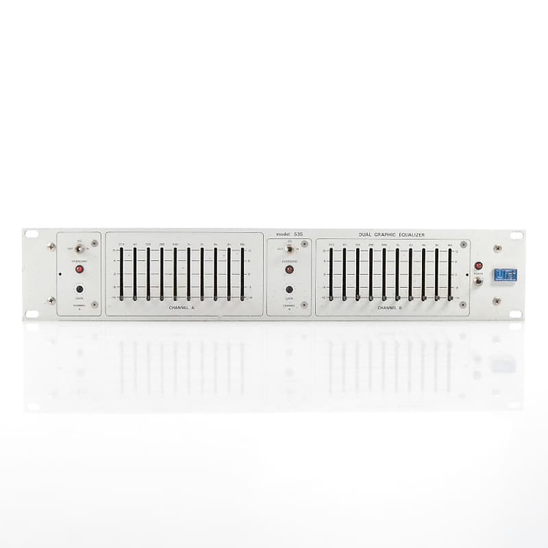Urei Model 535 Dual 10-Band Graphic Equalizer image 1
