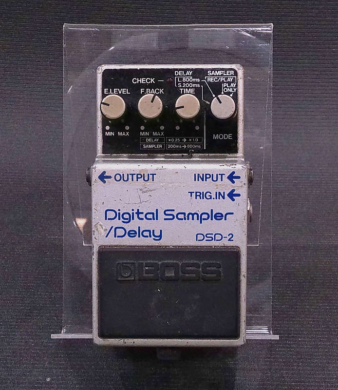 Boss DSD-2 Digital Sampler/Delay (Blue Label) 1985 - 1986 - Silver  - image 1