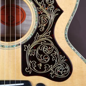 2000 Gibson SJ-200 Custom Vine Ren Ferguson Acoustic Guitar J-200 image 4