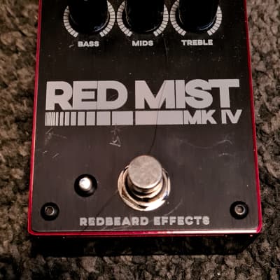 Reverb.com listing, price, conditions, and images for redbeard-effects-red-mist-mkiv